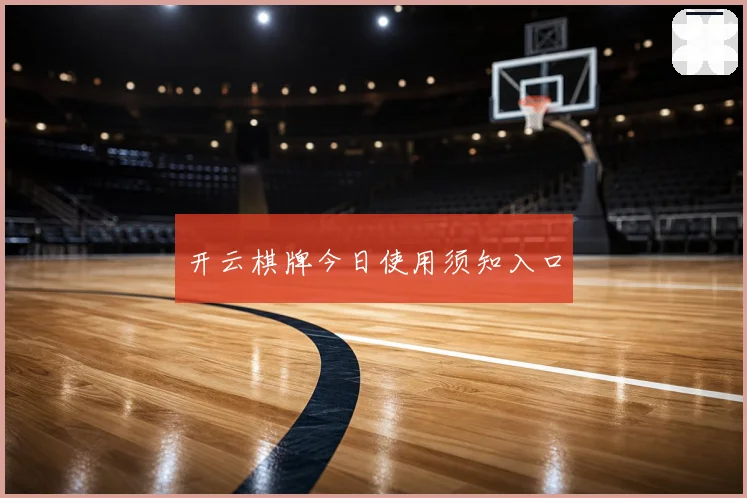 开云棋牌今日使用须知入口